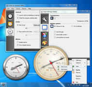 Clock-on-Desktop screenshot